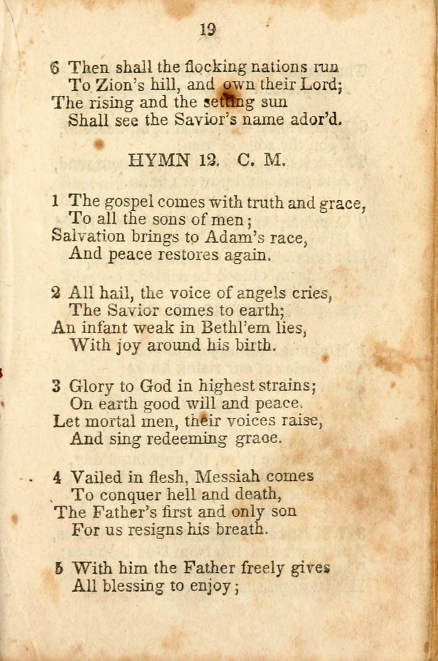 A Collection of Sacred Hymns for the Church of Jesus Christ of Latter-Day  Saints page 20