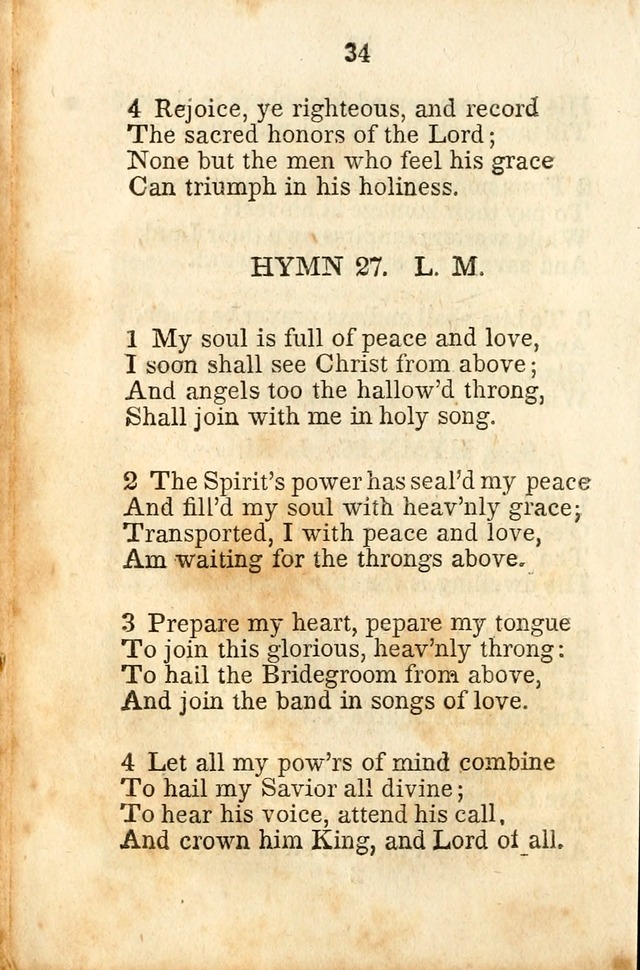 A Collection of Sacred Hymns for the Church of Jesus Christ of Latter-Day  Saints page 35
