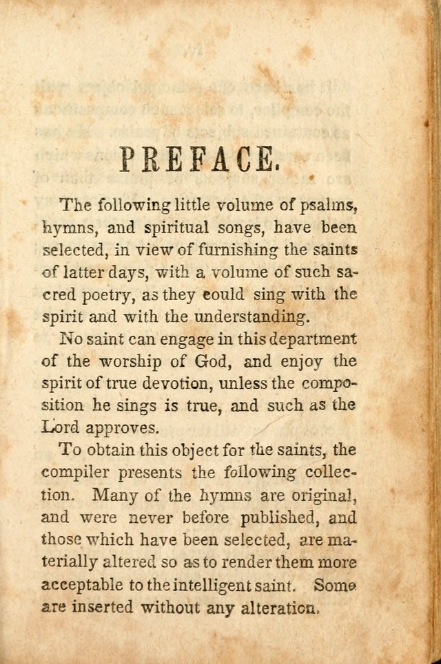A Collection of Sacred Hymns for the Church of Jesus Christ of Latter-Day  Saints page 4