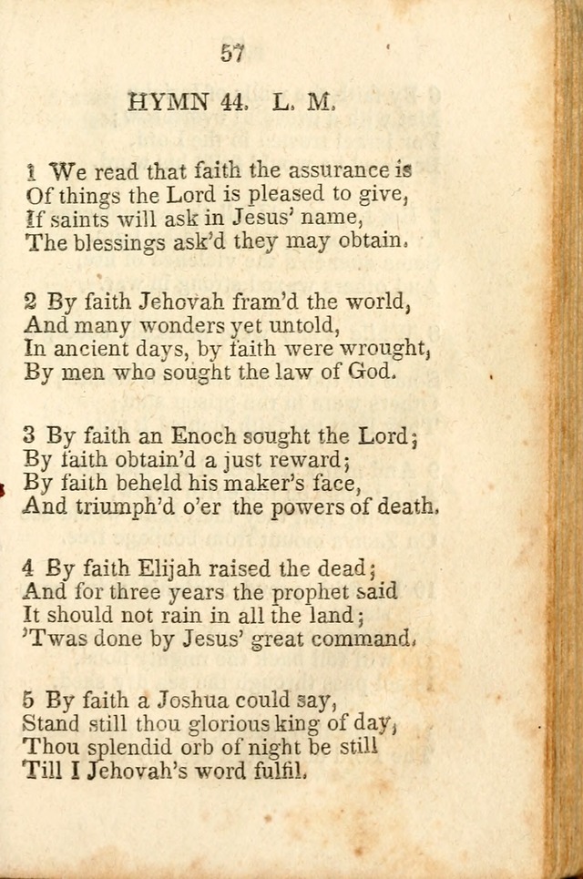 A Collection of Sacred Hymns for the Church of Jesus Christ of Latter-Day  Saints page 58