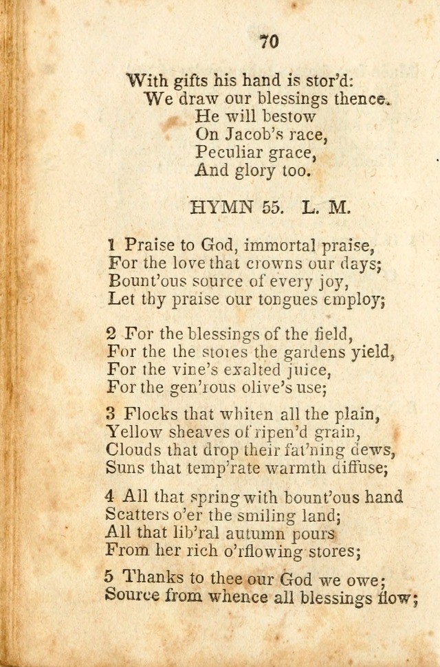 A Collection of Sacred Hymns for the Church of Jesus Christ of Latter-Day  Saints page 71