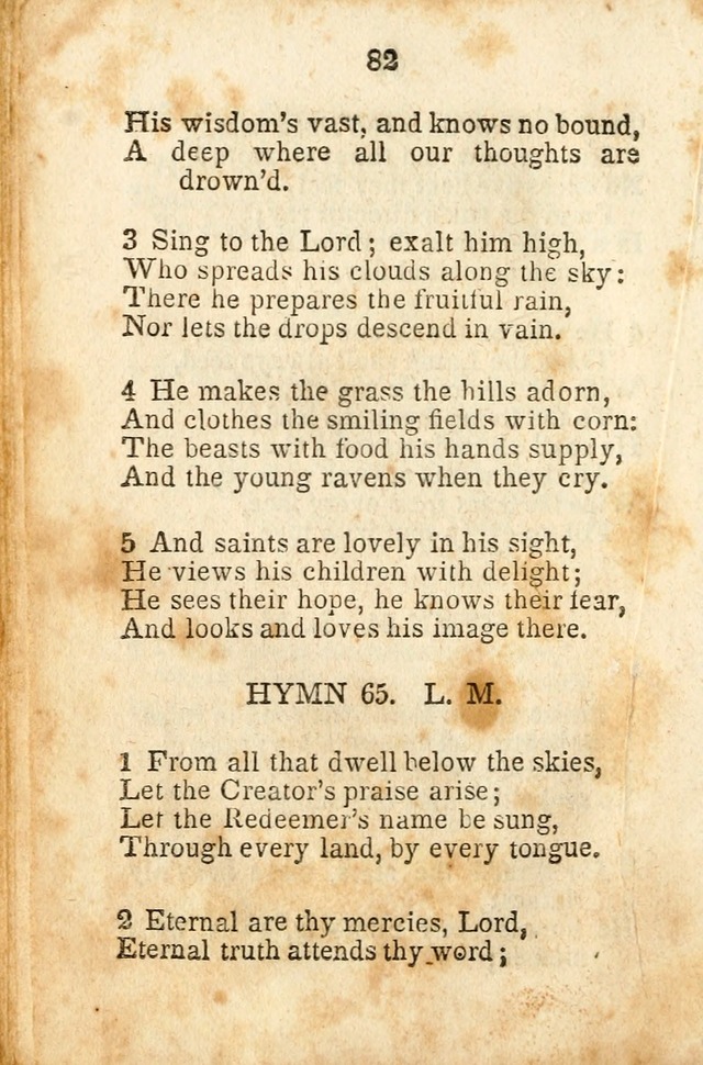 A Collection of Sacred Hymns for the Church of Jesus Christ of Latter-Day  Saints page 83