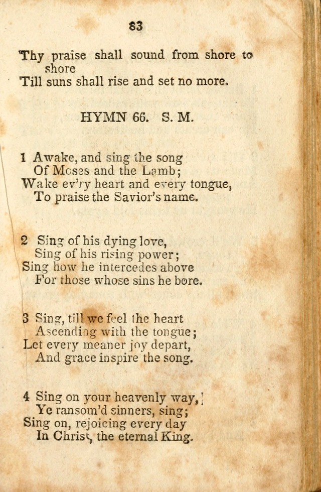 A Collection of Sacred Hymns for the Church of Jesus Christ of Latter-Day  Saints page 84