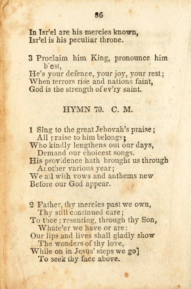 A Collection of Sacred Hymns for the Church of Jesus Christ of Latter-Day  Saints page 87