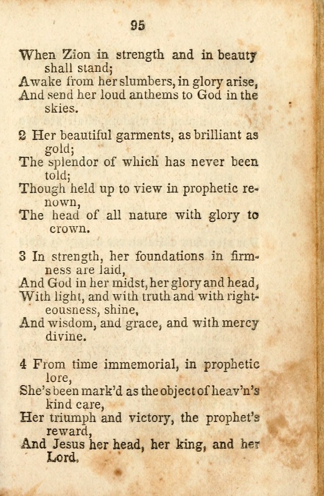 A Collection of Sacred Hymns for the Church of Jesus Christ of Latter-Day  Saints page 96