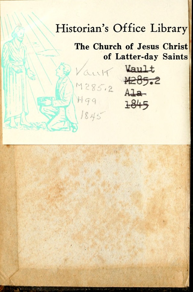 A Collection of Sacred Hymns for the Church of Jesus Christ of Latter-Day  Saints page ii