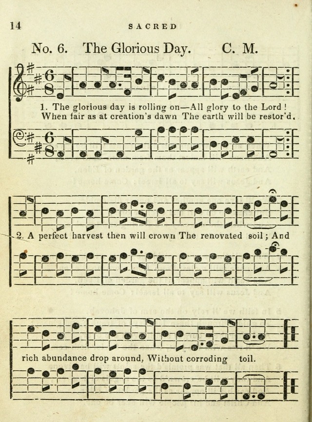 A Collection of Sacred Hymns for the use of the Latter-Day Saints page 14