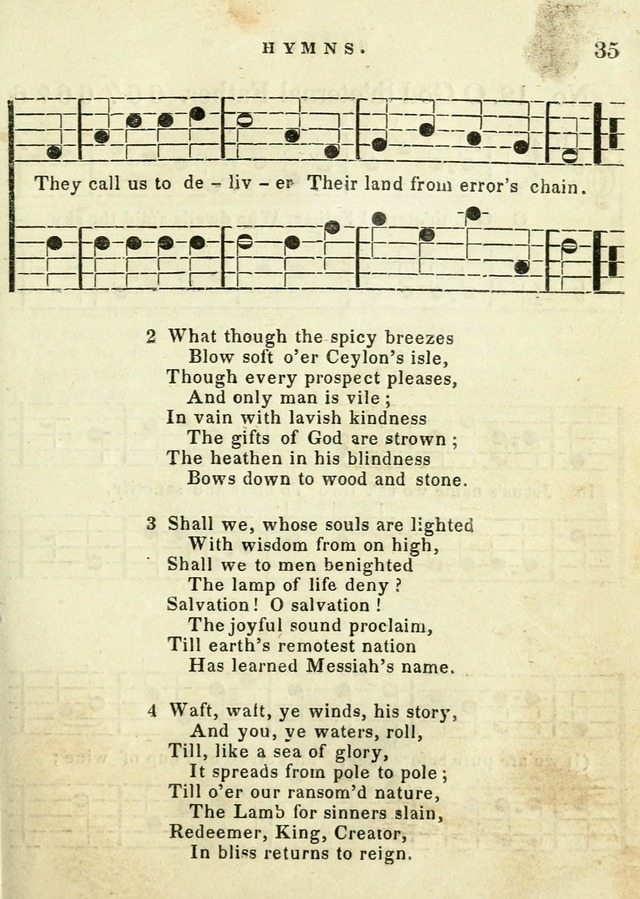A Collection of Sacred Hymns for the use of the Latter-Day Saints page 35