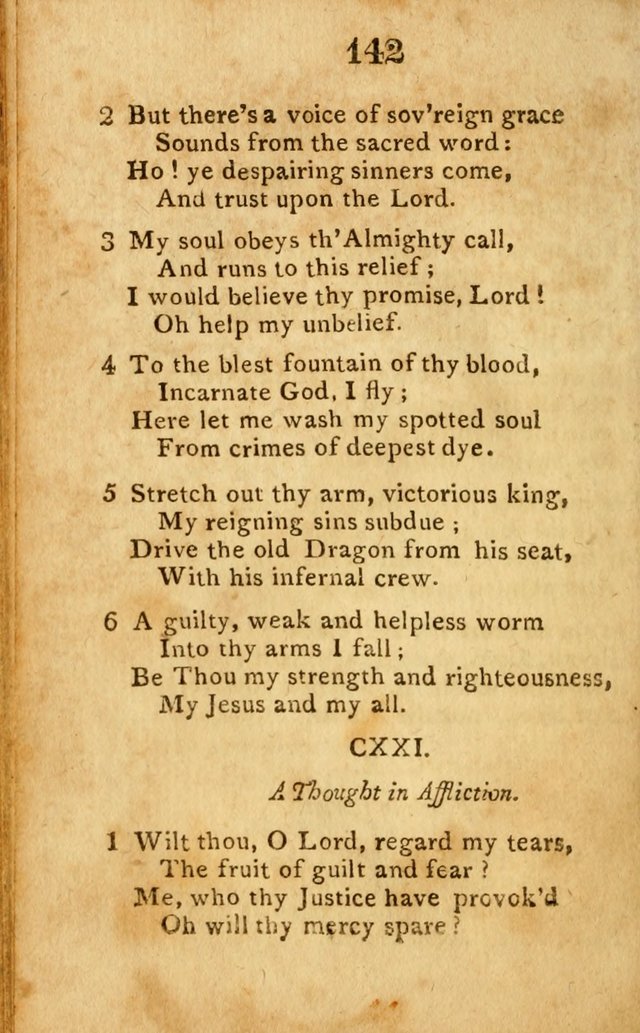 A Choice Selection of Hymns and Spiritual Songs: designed for the use of  the pious page 144