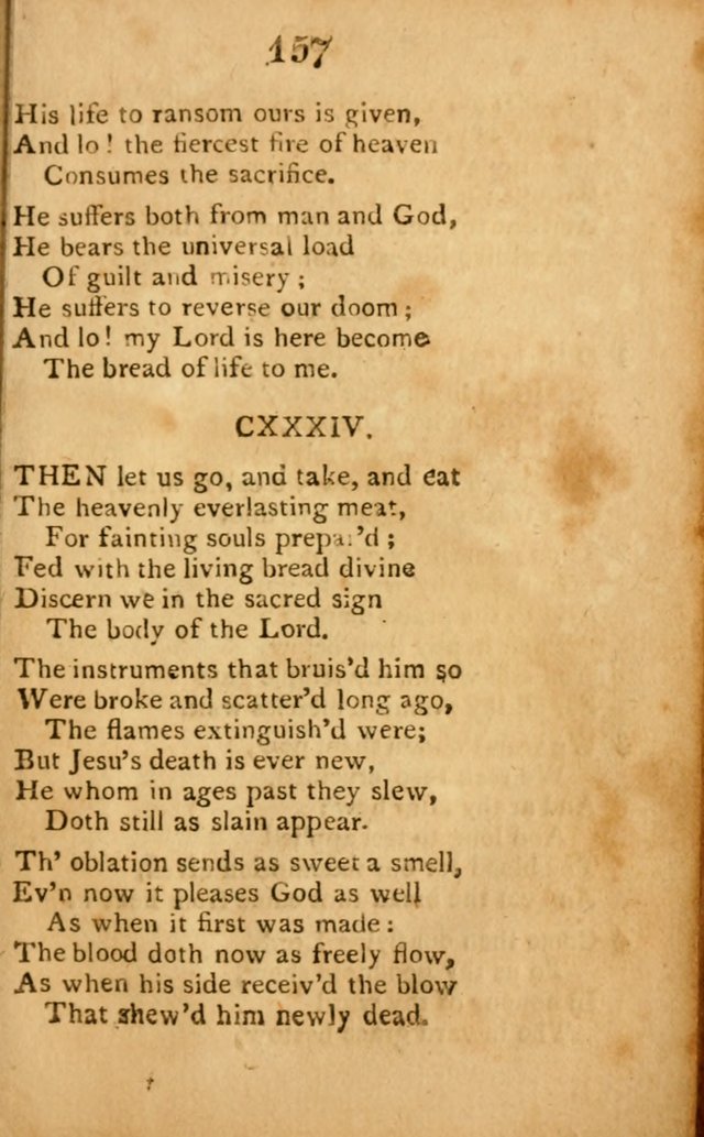 A Choice Selection of Hymns and Spiritual Songs: designed for the use of  the pious page 159