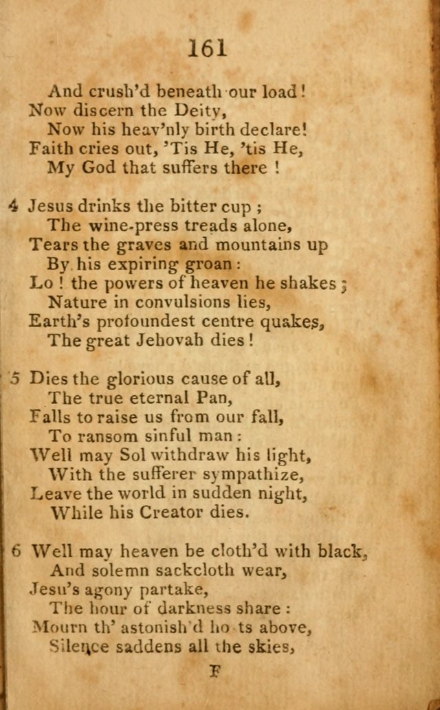 A Choice Selection of Hymns and Spiritual Songs: designed for the use of  the pious page 163