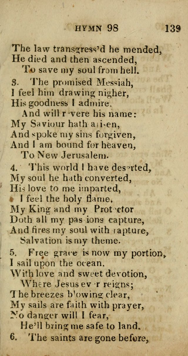 A Choice Selection of Hymns and Spiritual Songs, Designed to Aid in the Devotions of Prayer, Conference, and Camp-Meetings page 150