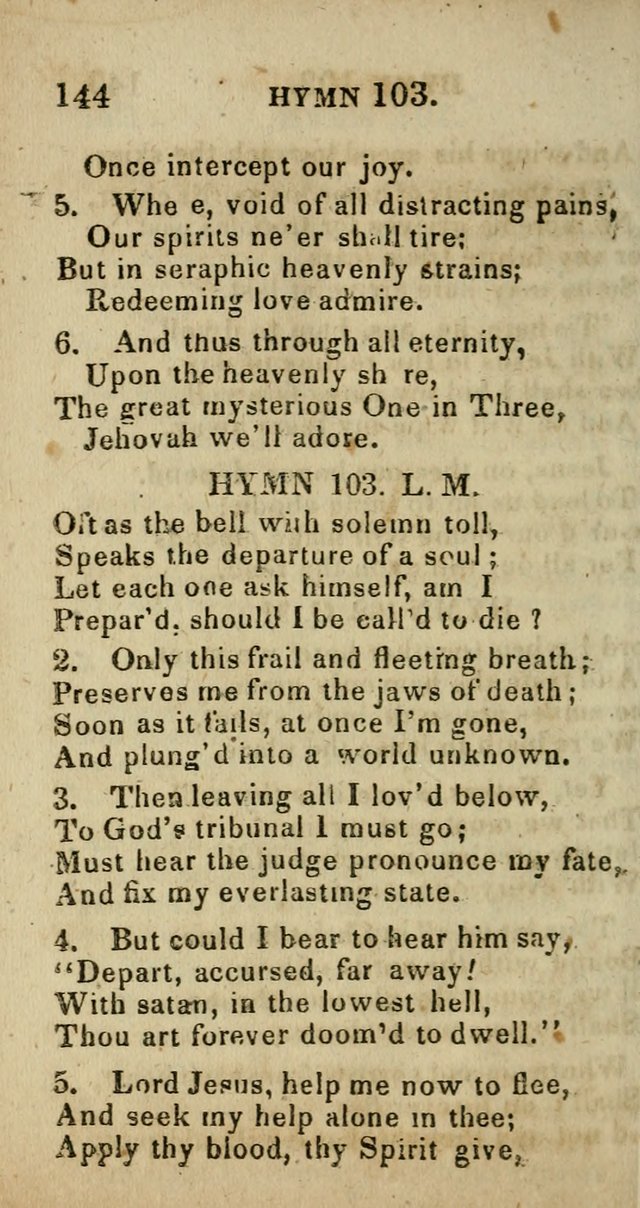 A Choice Selection of Hymns and Spiritual Songs, Designed to Aid in the Devotions of Prayer, Conference, and Camp-Meetings page 155