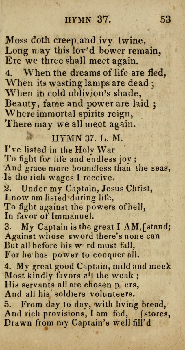 A Choice Selection of Hymns and Spiritual Songs, Designed to Aid in the Devotions of Prayer, Conference, and Camp-Meetings page 62