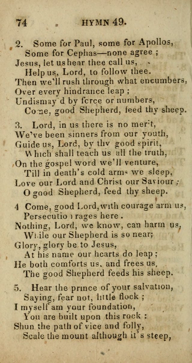 A Choice Selection of Hymns and Spiritual Songs, Designed to Aid in the Devotions of Prayer, Conference, and Camp-Meetings page 83