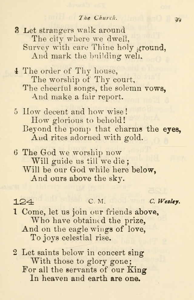A Choice Selection of Hymns and Spiritual Songs for the use of the Baptist Church and all lovers of song page 102