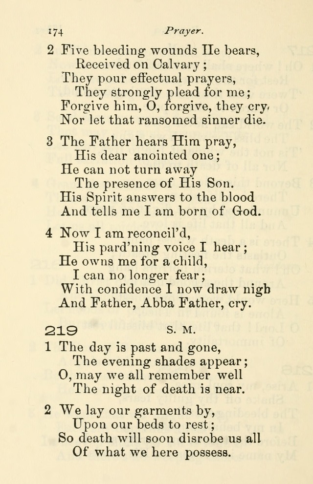 A Choice Selection of Hymns and Spiritual Songs for the use of the Baptist Church and all lovers of song page 177