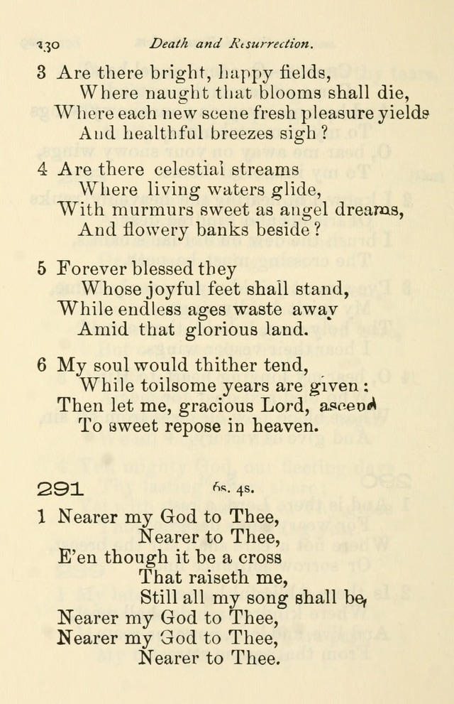 A Choice Selection of Hymns and Spiritual Songs for the use of the Baptist Church and all lovers of song page 233