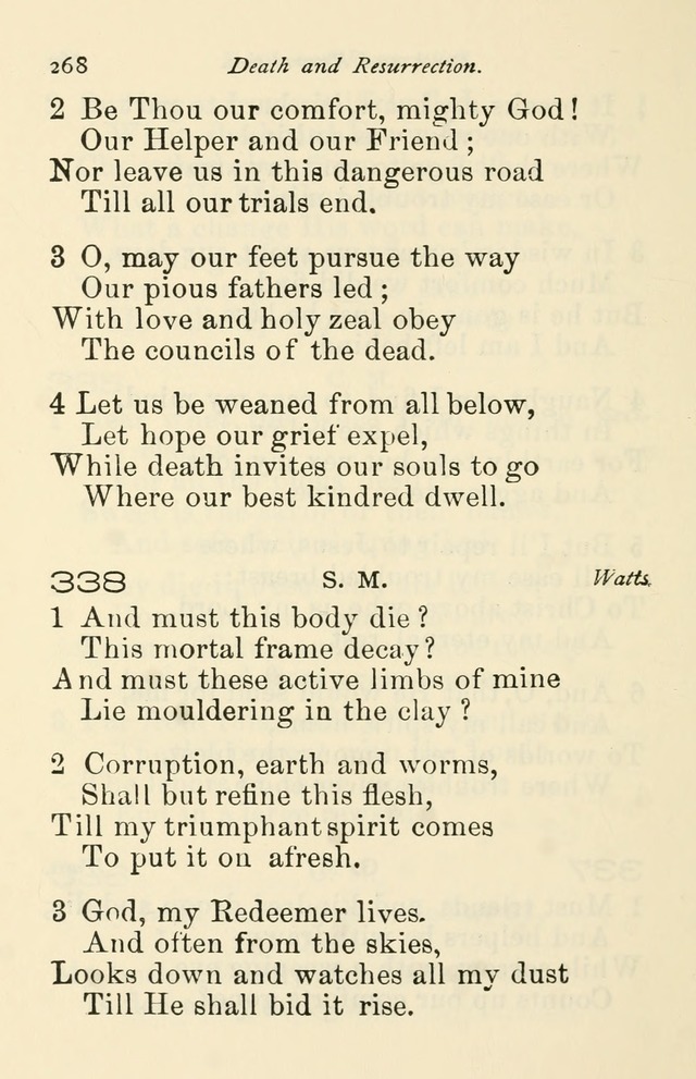 A Choice Selection of Hymns and Spiritual Songs for the use of the Baptist Church and all lovers of song page 271
