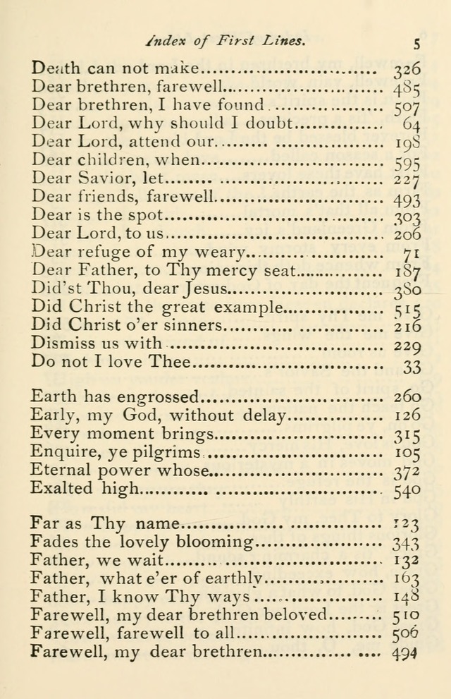 A Choice Selection of Hymns and Spiritual Songs for the use of the Baptist Church and all lovers of song page 552