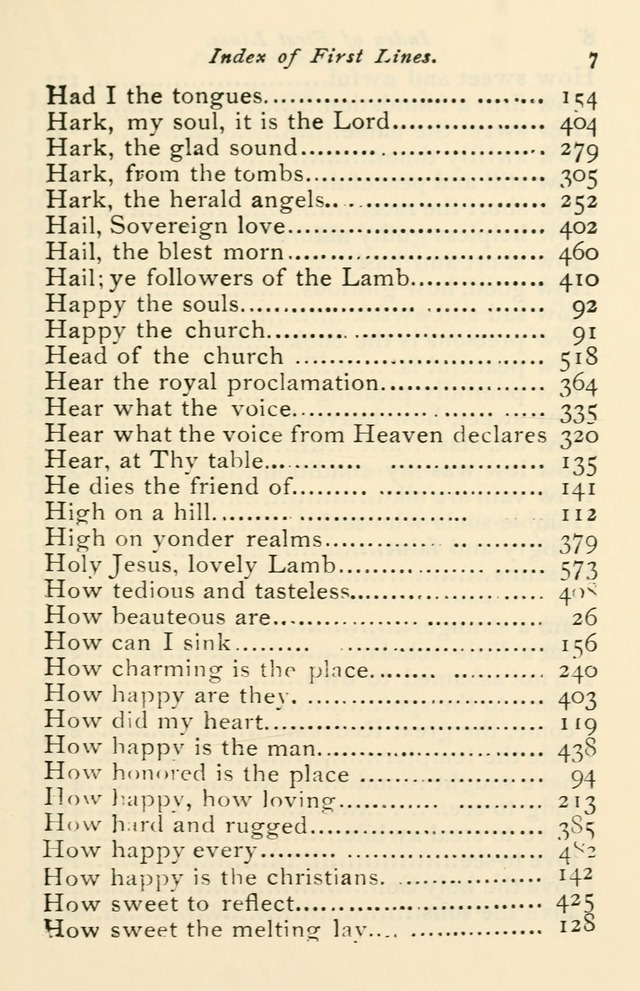 A Choice Selection of Hymns and Spiritual Songs for the use of the Baptist Church and all lovers of song page 554