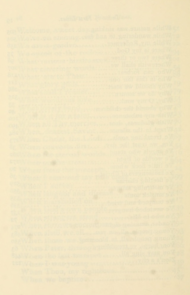 A Choice Selection of Hymns and Spiritual Songs for the use of the Baptist Church and all lovers of song page 567