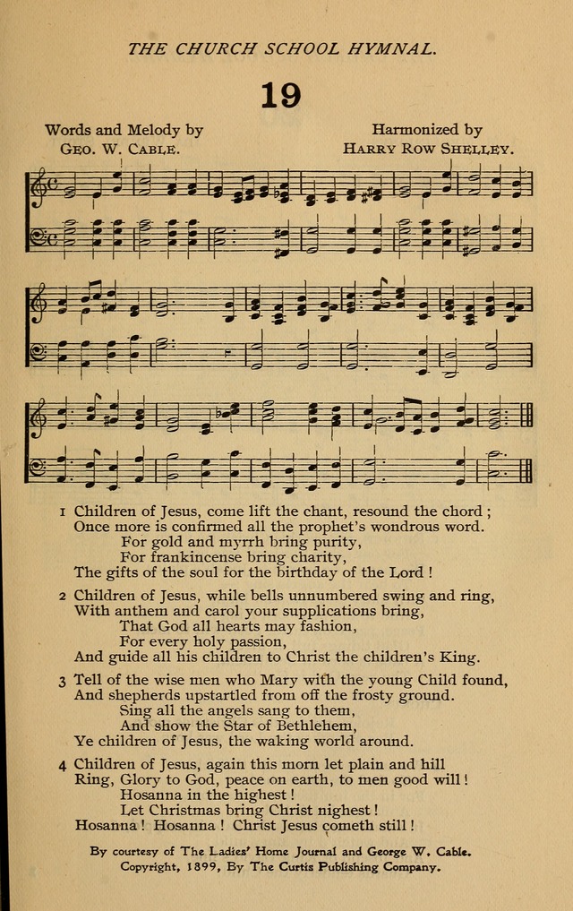 The Church School Hymnal with Tunes page 32