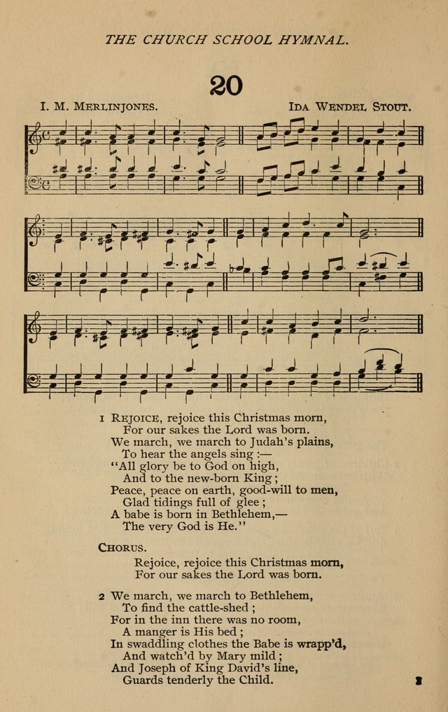 The Church School Hymnal with Tunes page 33