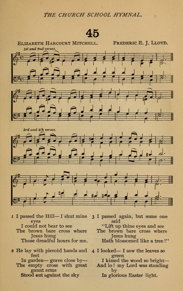 The Church School Hymnal with Tunes page 62