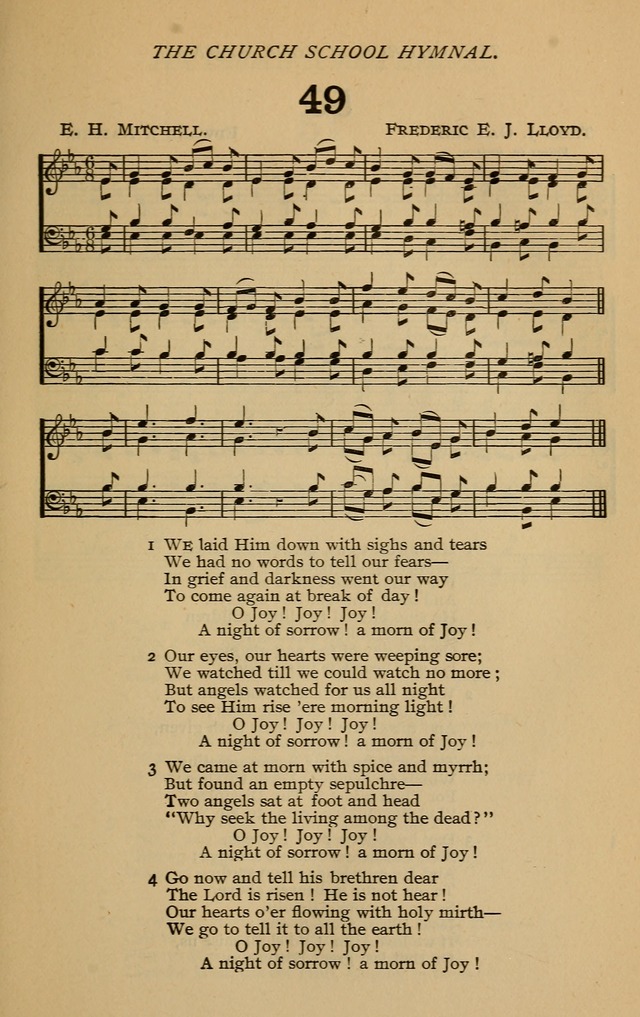 The Church School Hymnal with Tunes page 66
