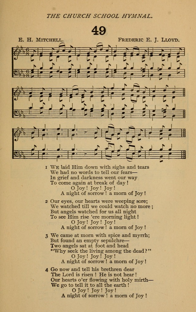 The Church School Hymnal with Tunes page 66