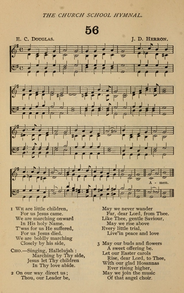 The Church School Hymnal with Tunes page 73