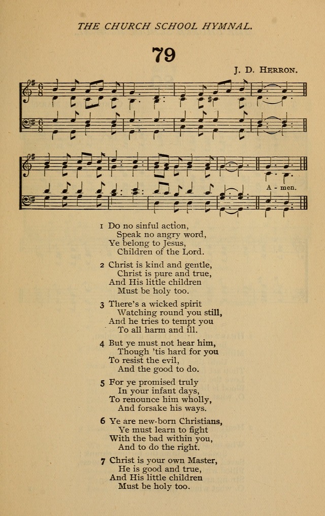 The Church School Hymnal with Tunes page 98