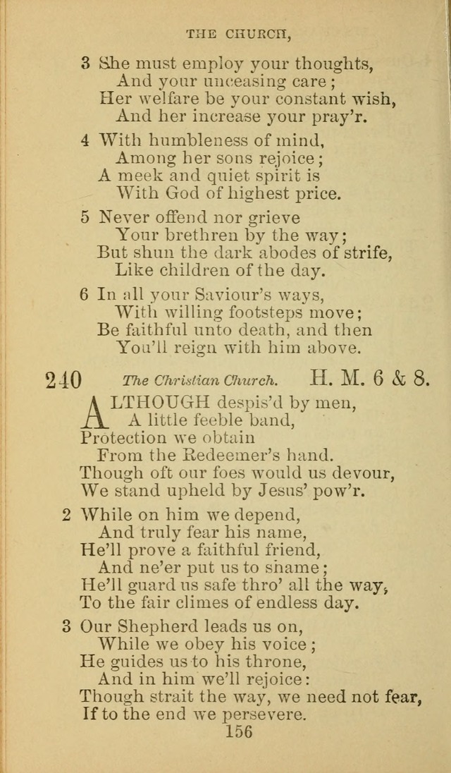 A Collection of Spiritual Hymns: adapted to the Various Kinds of Christian Worship, and especially designed for the use of the Brethren in Christ. 2nd ed. page 158