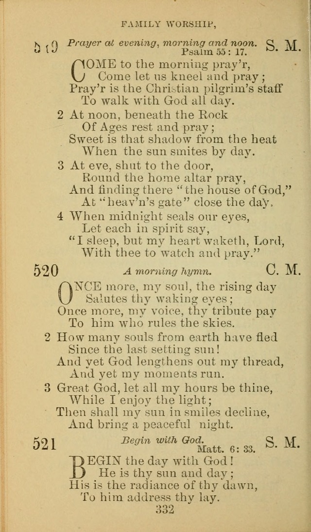 A Collection of Spiritual Hymns: adapted to the Various Kinds of Christian Worship, and especially designed for the use of the Brethren in Christ. 2nd ed. page 334