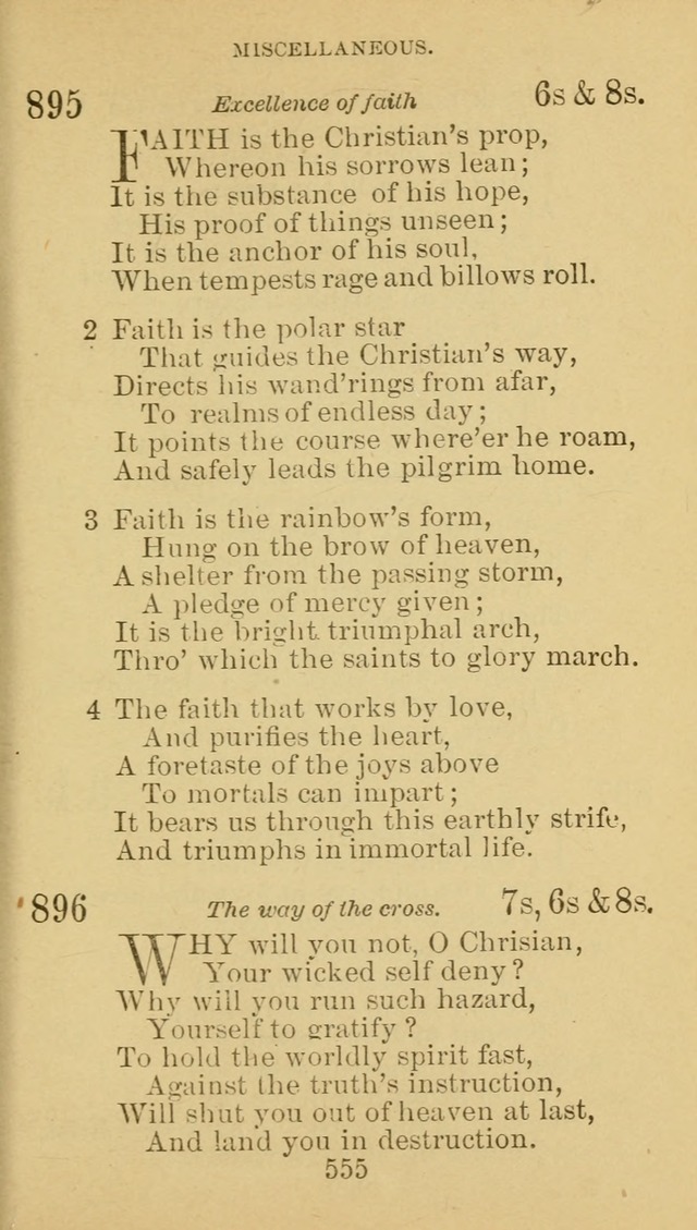 A Collection of Spiritual Hymns: adapted to the Various Kinds of Christian Worship, and especially designed for the use of the Brethren in Christ. 2nd ed. page 561