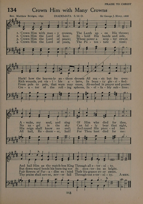 The Church School Hymnal for Youth page 115