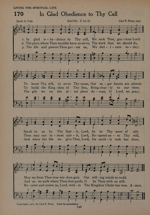 The Church School Hymnal for Youth page 142