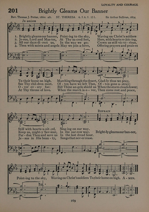 The Church School Hymnal for Youth page 169