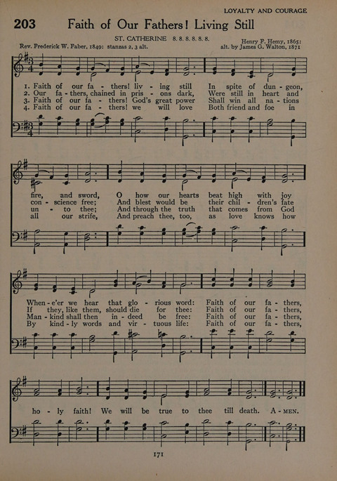 The Church School Hymnal for Youth page 171