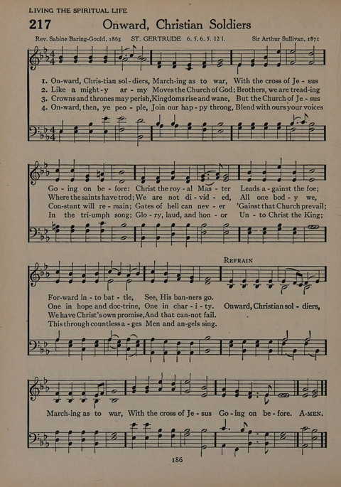 The Church School Hymnal for Youth page 186