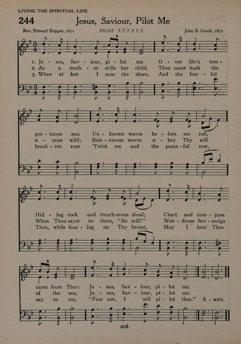 The Church School Hymnal for Youth page 208