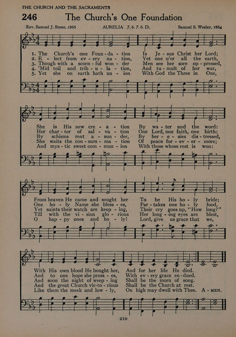 The Church School Hymnal for Youth page 210