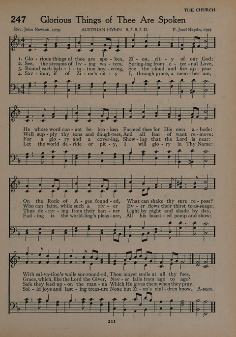 The Church School Hymnal for Youth page 211