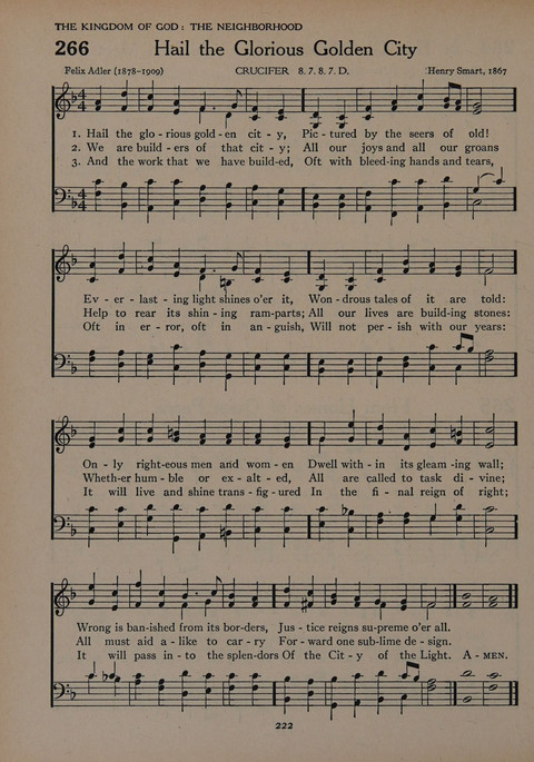 The Church School Hymnal for Youth page 222