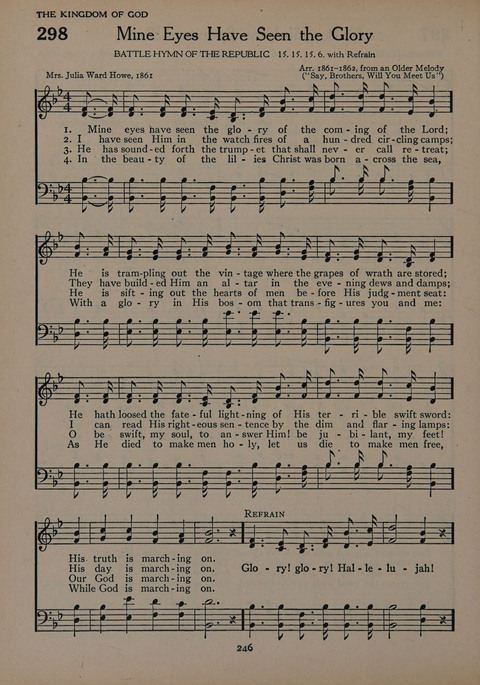 The Church School Hymnal for Youth page 246