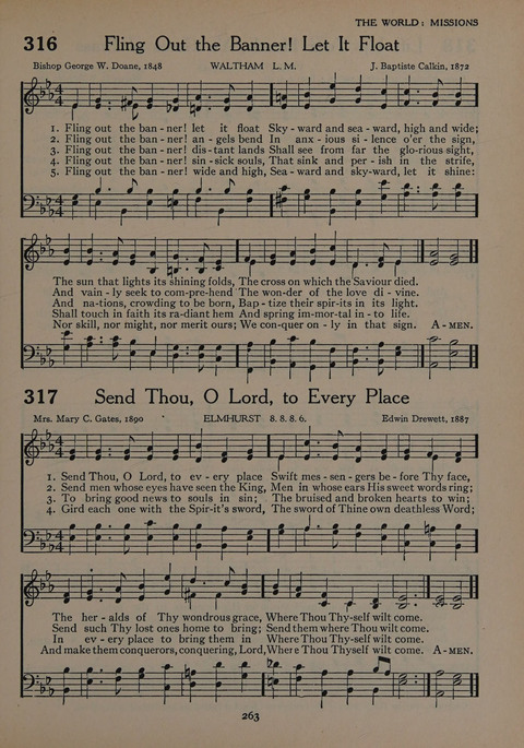 The Church School Hymnal for Youth page 263
