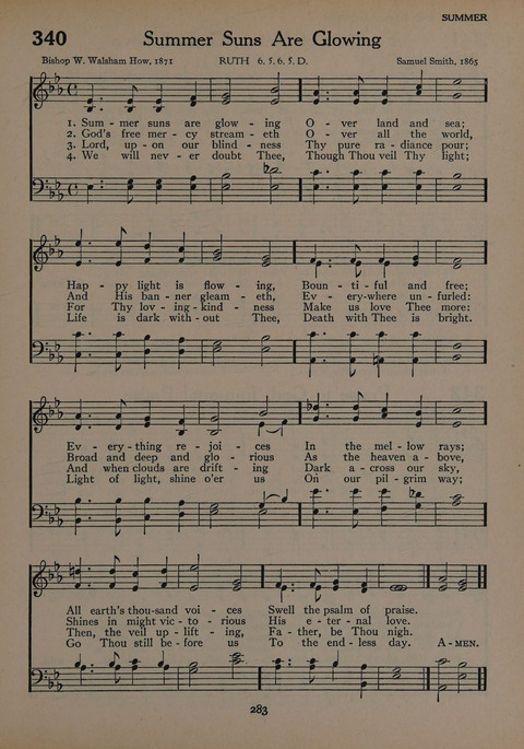 The Church School Hymnal for Youth page 283