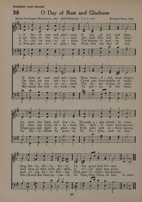 The Church School Hymnal for Youth page 32