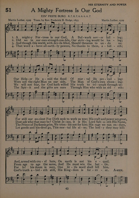 The Church School Hymnal for Youth page 43